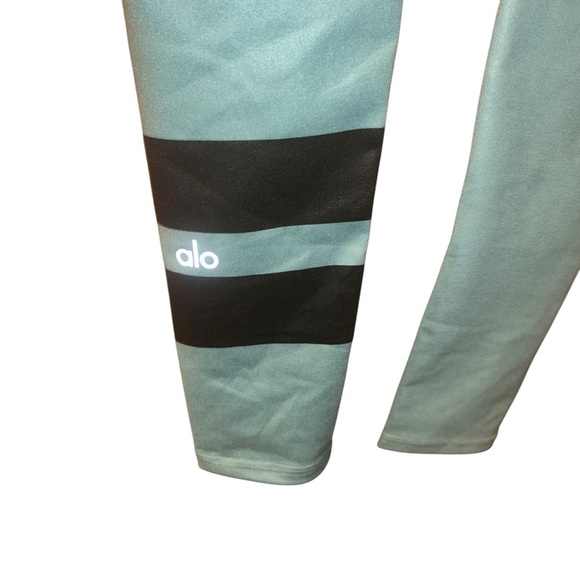 Alo yoga green ombre Leggings coral extra small xs - Picture 3 of 4